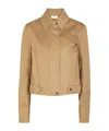 Sportmax Belted Flap-pocket Jacket In Neutral
