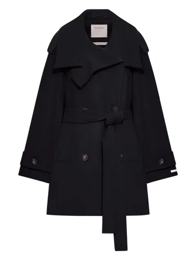 SPORTMAX BELTED WOOL COAT