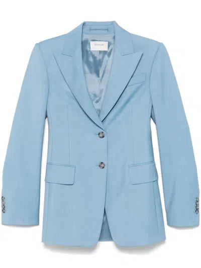 Sportmax Benares Blazer In Blue