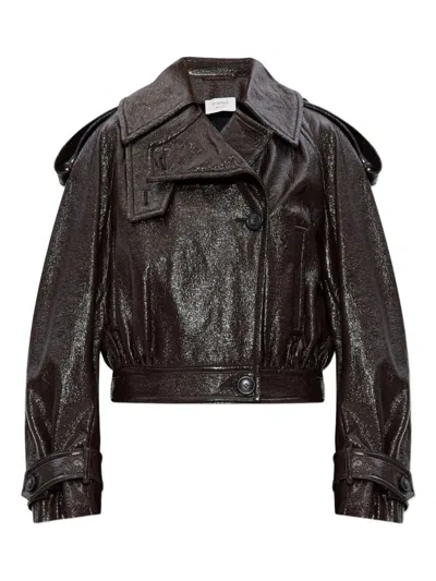 Sportmax "beta1234" Patent Jacket In Multi