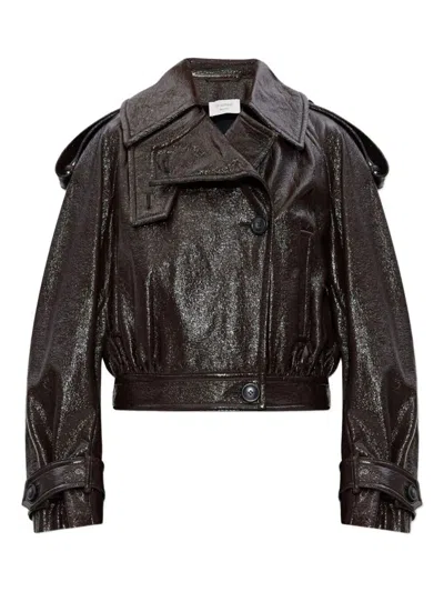 SPORTMAX SPORTMAX "BETA1234" PATENT JACKET CLOTHING