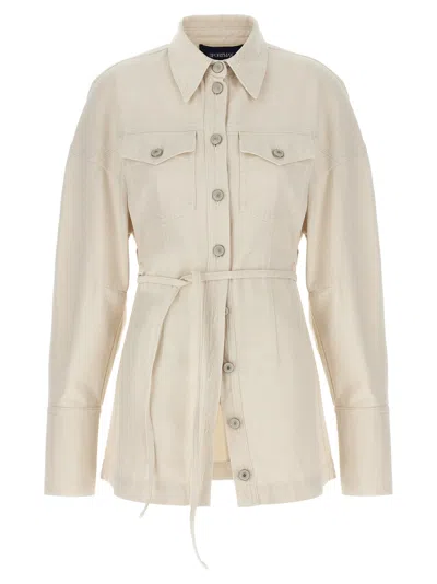 Sportmax Biblios Shirt And Blouse Beige In Multi