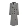 Sportmax Double-breasted Long-sleeved Coat In 002