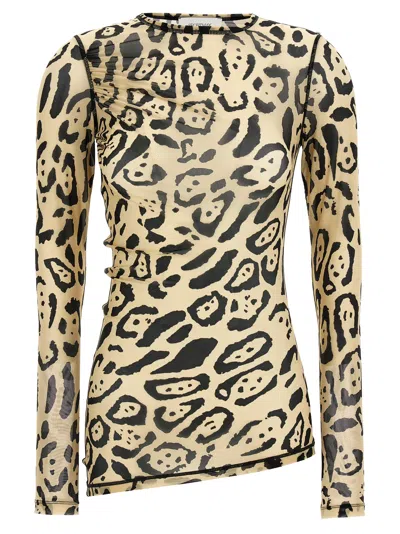 Sportmax Bis T-shirt Multicolor In Animal Print