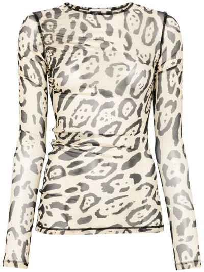 Sportmax Bis T-shirt In Grey