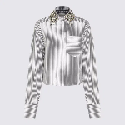 Sportmax Black And White Shirt