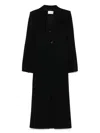 Sportmax Black Aramisi Overcoat In Black
