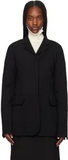 Sportmax Black Cabreo Blazer In Black