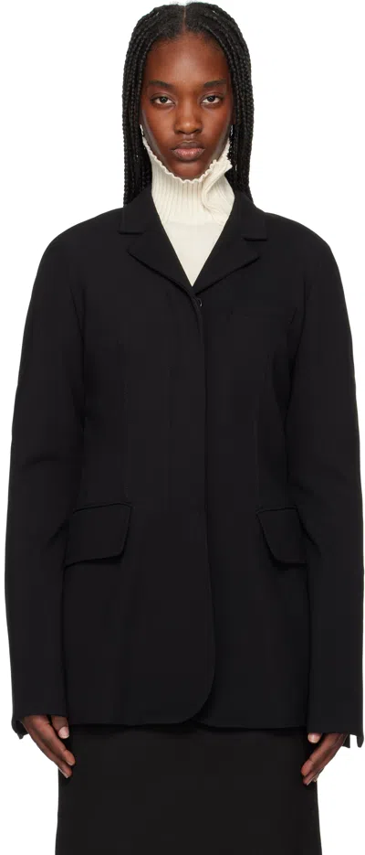 Sportmax Black Cabreo Blazer