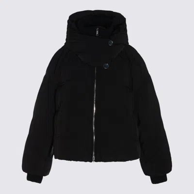 SPORTMAX BLACK GLIZIA DOWN JACKET