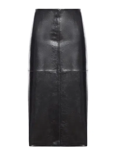 SPORTMAX BLACK HEAT SKIRT