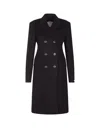 SPORTMAX BLACK MORGANA COAT