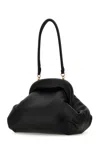 Sportmax Soft Structure Top Handle Clutch Bag In Black