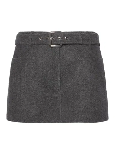 Sportmax Black Paraggi Skirt