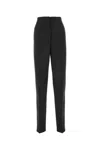Sportmax High-waisted Tailored Pant With Practical Pockets In Black
