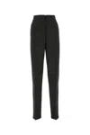 Sportmax High-waisted Tailored Pant With Practical Pockets In Black