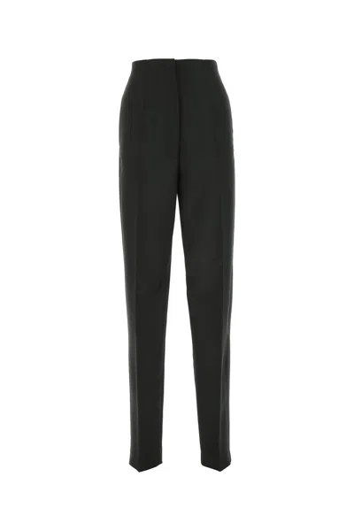 SPORTMAX BLACK POLYESTER MARCHE PANT