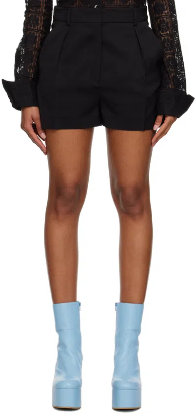 Sportmax Quero - Viscose Shorts In Black