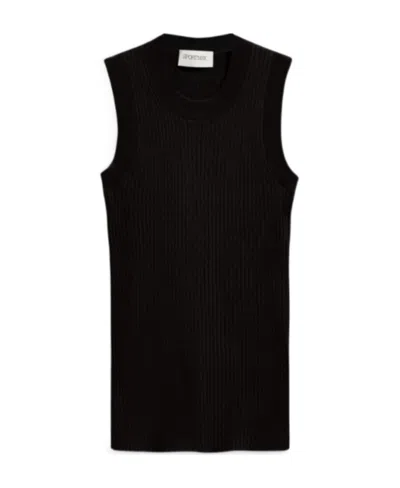 Sportmax Black Rib Vest