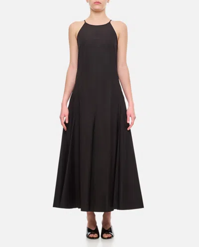 Sportmax Black Spaghetti Strap Dress