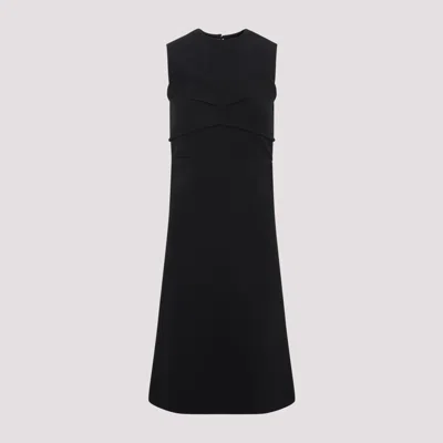Sportmax Black Stretch Polyester Mirto Dress