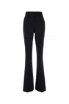 Sportmax Black Stretch Wool Febe Pant In Black