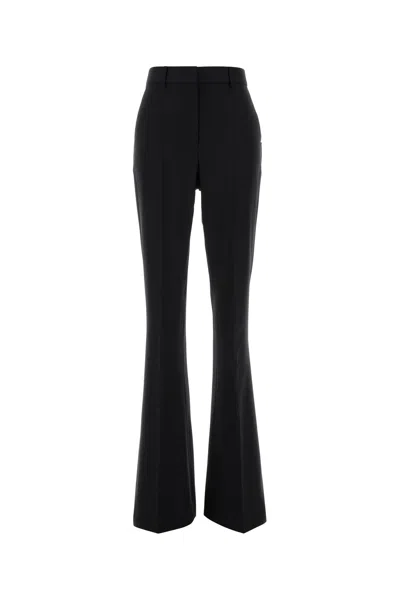Sportmax Black Stretch Wool Febe Pant