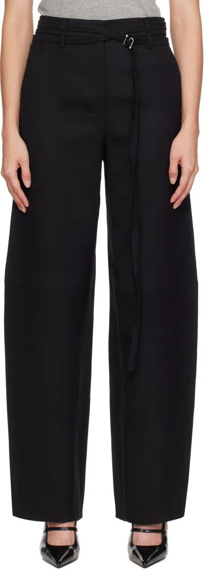 Sportmax Black Suspiro Trousers