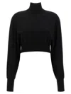 Sportmax Ululato Sweaters And Cardigans Black In Black