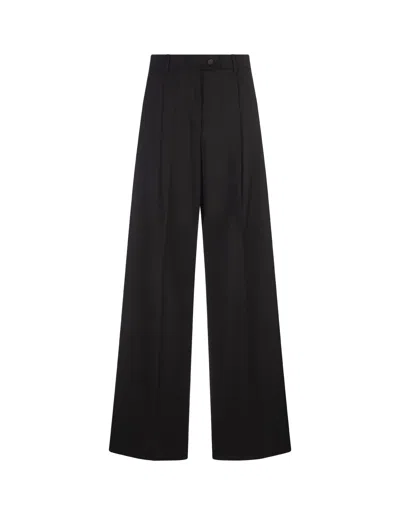 Sportmax Black Vela Trousers