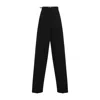 Sportmax Black Virgin Wool Keins 12 Pants