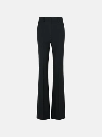 Sportmax Black Virgin Wool Trousers