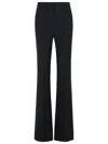 Sportmax Hangar Flare Trousers In Stretch Wool In Black