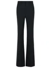 Sportmax Hangar Flare Trousers In Stretch Wool In Black