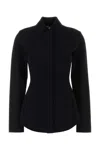 Sportmax Cardigan With Collared Design And Long Sleeves In Black