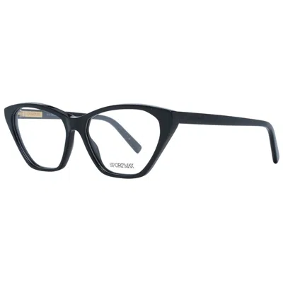 SPORTMAX BLACK WOMEN OPTICAL FRAMES