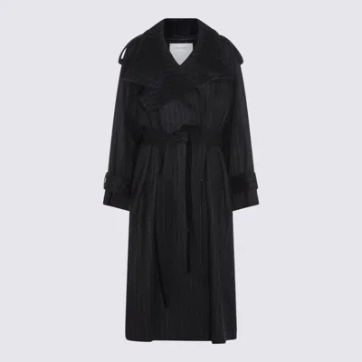 Sportmax Black Wool Arold1234 Coat
