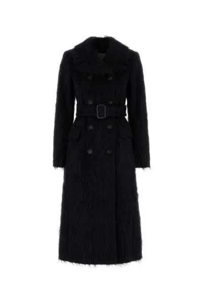 Sportmax Black Wool Blend Modico Coat