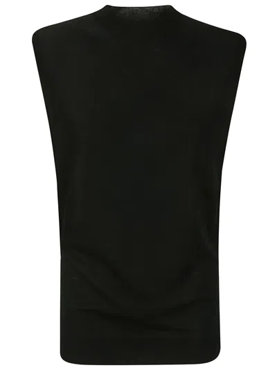 Sportmax Black Wool Blend Odissea Top