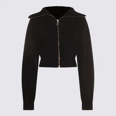 Sportmax Black Wool Calipso Knitwear
