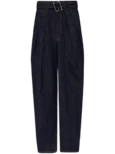 Sportmax Blanc Jeans In Blue