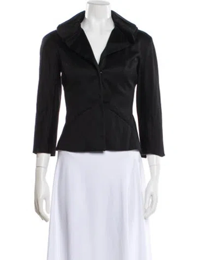 Pre-owned Sportmax Blazer In Black