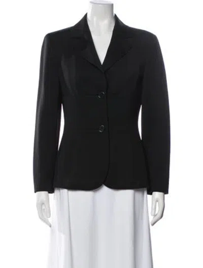 Pre-owned Sportmax Blazer In Black