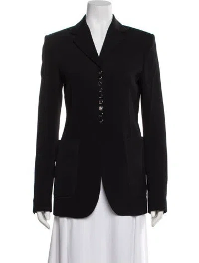 Pre-owned Sportmax Blazer In Black