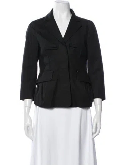 Pre-owned Sportmax Blazer In Black