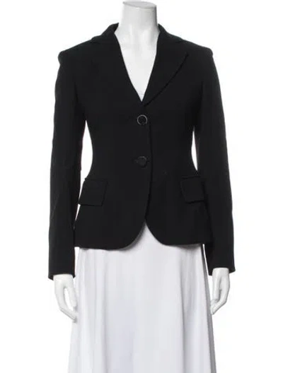 Pre-owned Sportmax Blazer In Black