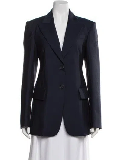 Pre-owned Sportmax Blazer In Blue