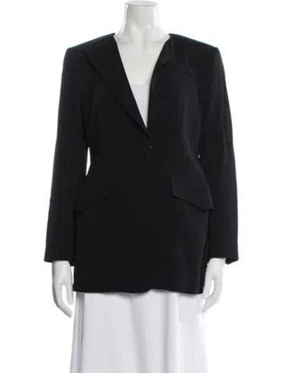 Pre-owned Sportmax Blazer In Blue