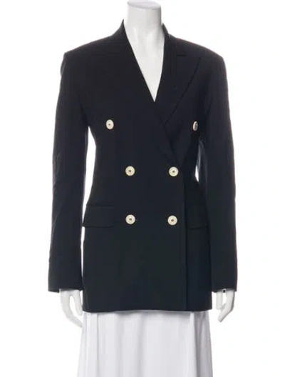 Pre-owned Sportmax Blazer In Blue
