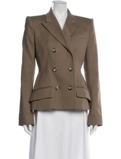 Pre-owned Sportmax Blazer In Brown